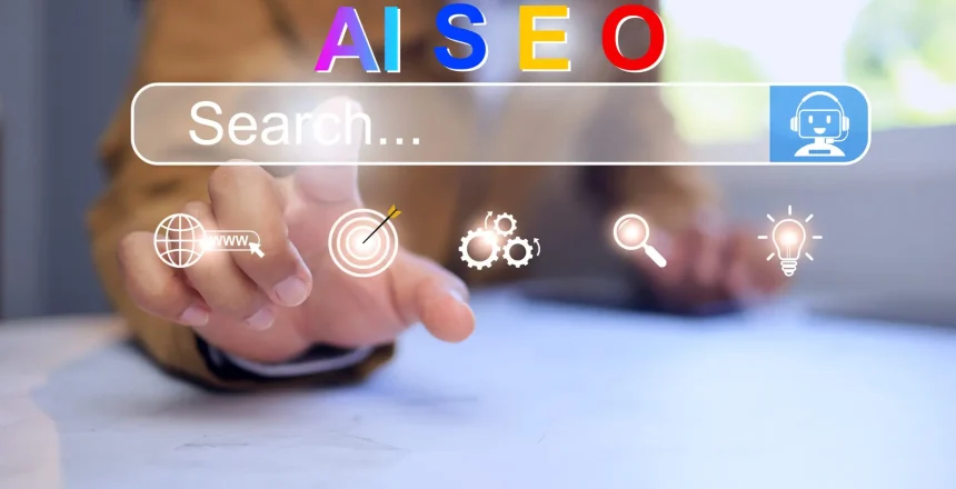 AI SEO involves using artificial intelligence to automate and enhance traditional search engine optimization practices, leading to improved data analysis, content creation, and performance tracking